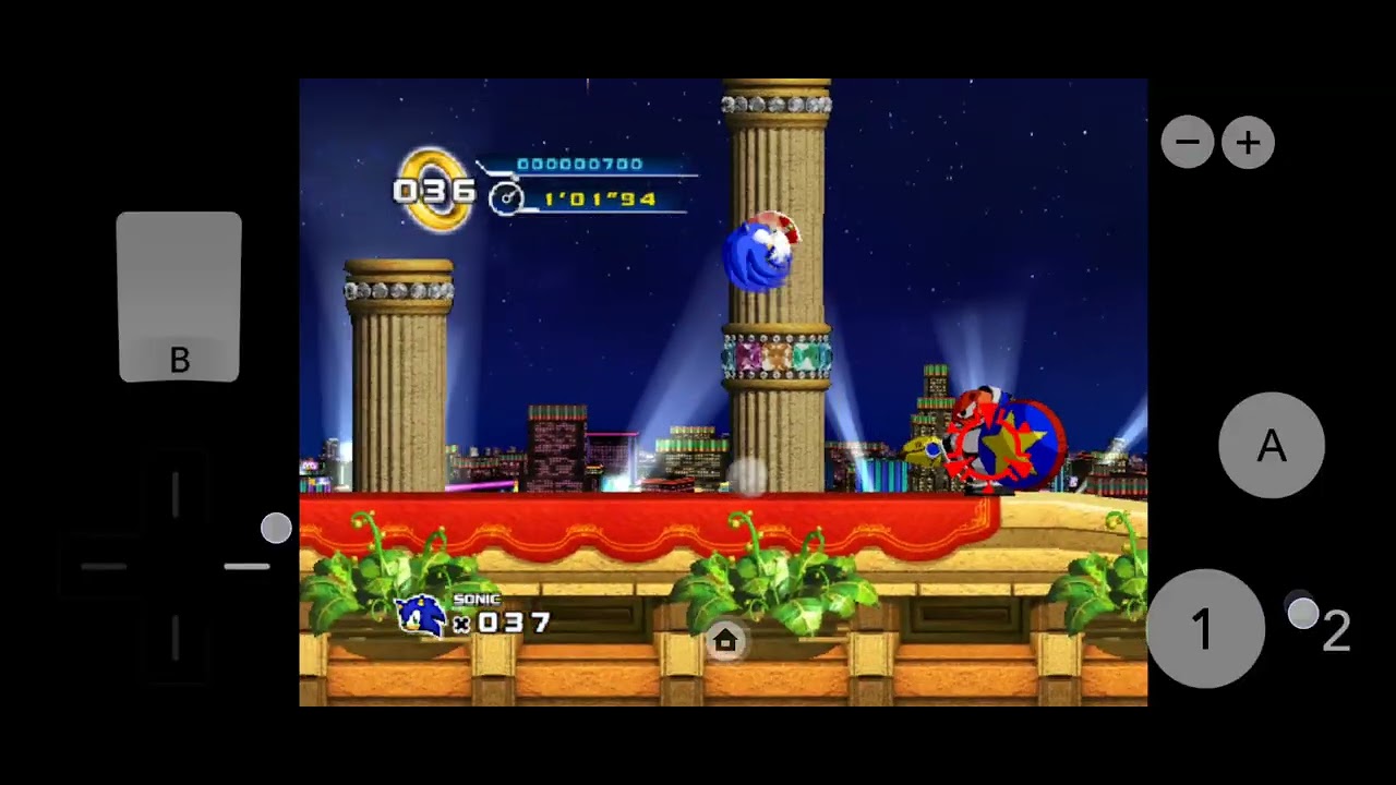 Getting the last two Chaos Emeralds in Sonic 4 Episode I