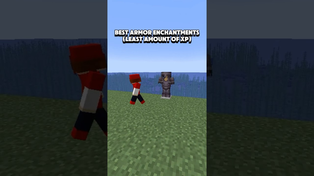 Best Armor Enchantments In Minecraft! #minecraft #survival #minecrafttutorial