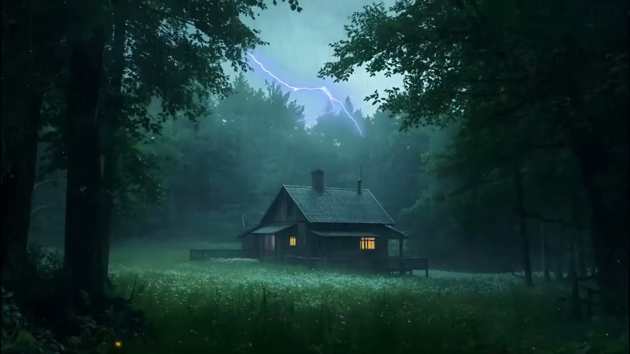 Sonido de Lluvia Suave 🌙 Relajación Perfecta para Dormir Rápido, Relajación Profunda Insomnio 003