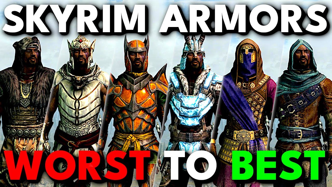 Every Skyrim Light Armor RANKED Worst to Best