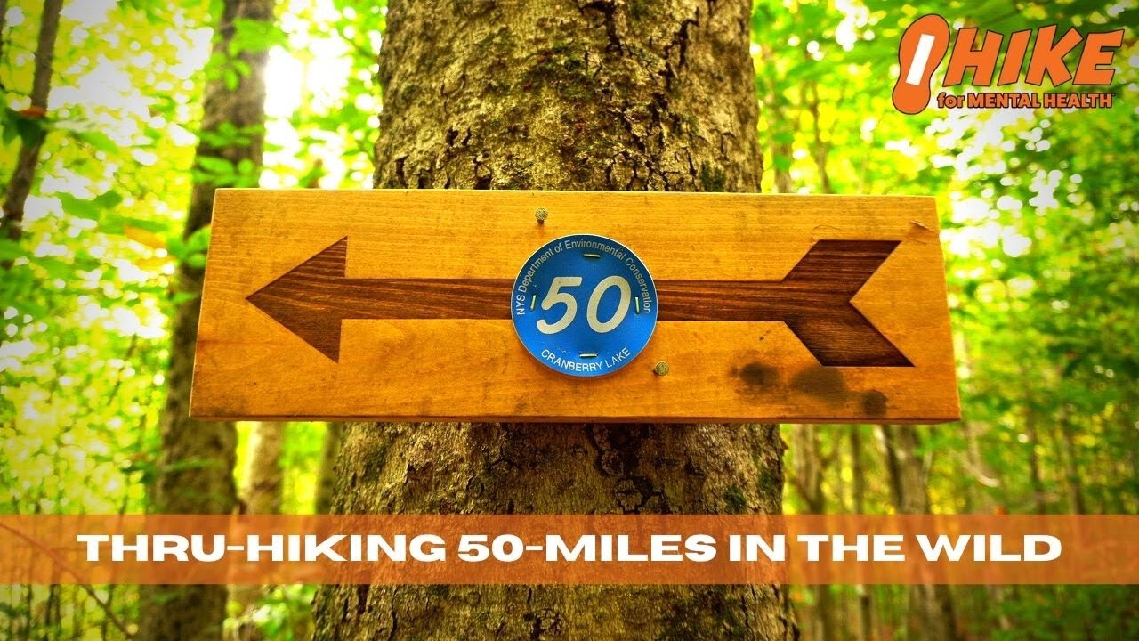 Thru-Hiking 50 Miles in the Wild | Cranberry Lake 50 [4K]