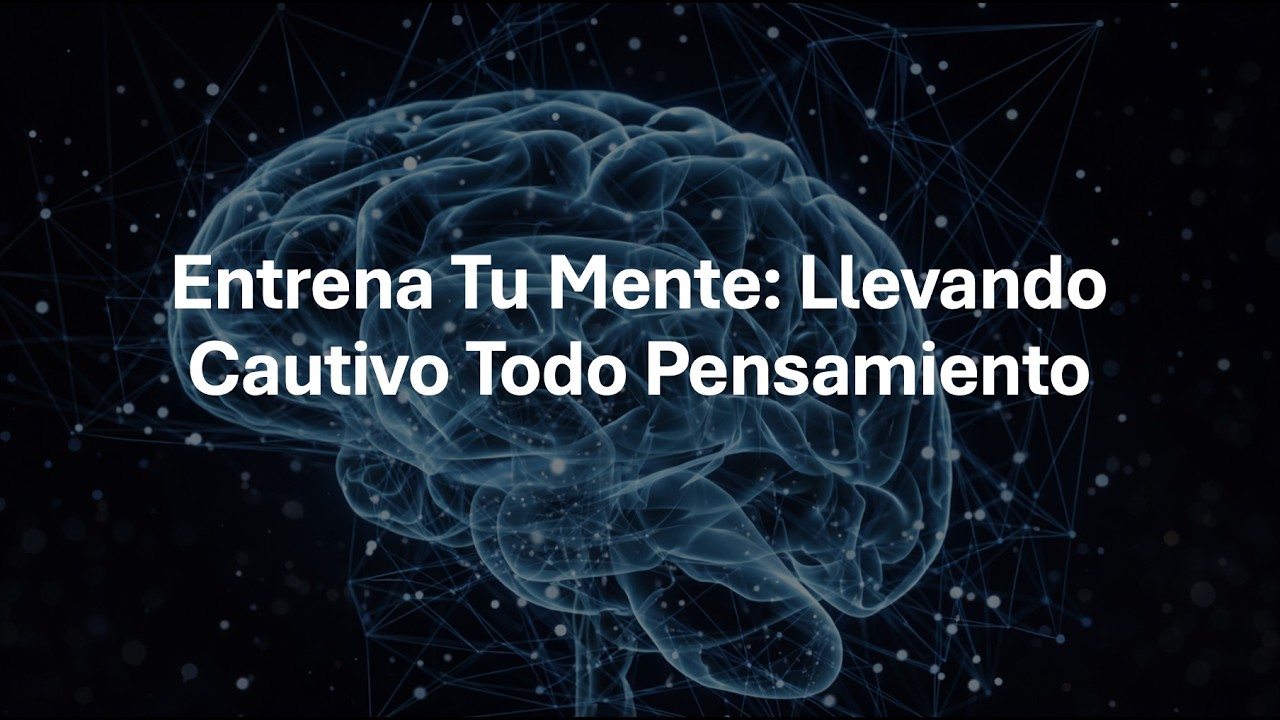 Entrena Tu Mente: Llevando Cautivo Todo Pensamiento