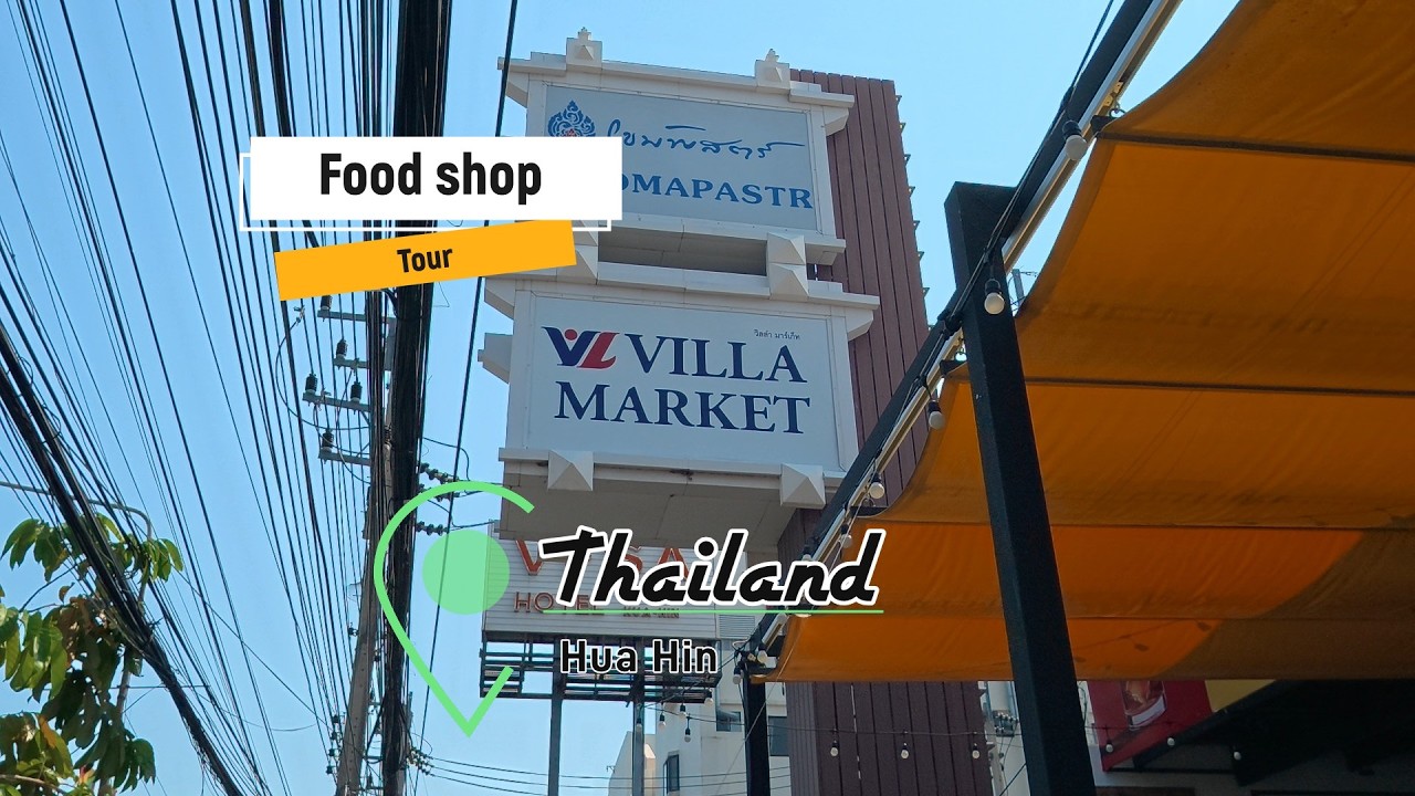 Expat Grocery Shopping in Thailand: What’s Inside Villa Market? (4K)