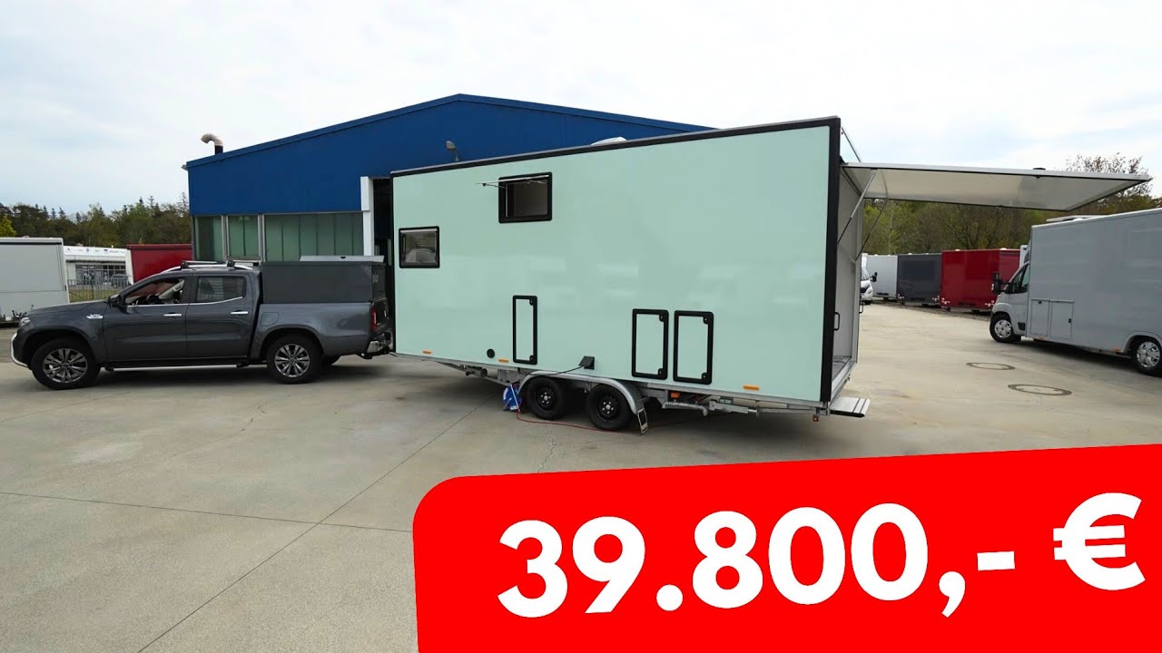 GEILSTER EBIKE-CAMPER WOHNWAGEN! Seico ROC 2024. Nur 39.800,- €! Made in Germany. Profi Qualität