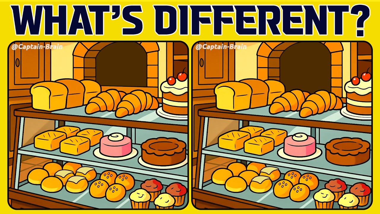 Spot the Difference for a Sharper Mind (A Bit Tricky)