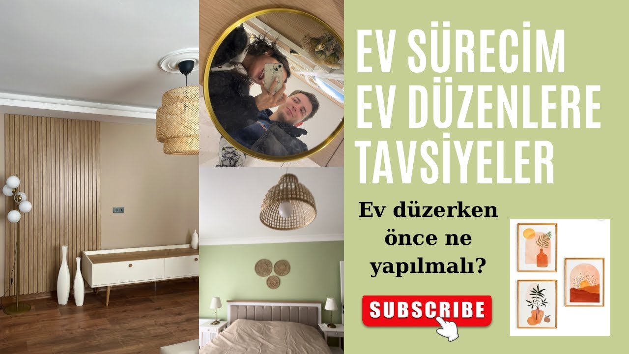 EV SÜREÇLERİM | Ev düzeceklere tavsiyeler, ne yapılmalı?🫠🏡