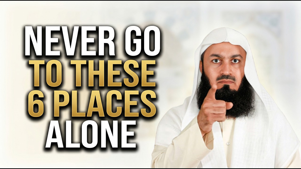 Avoid These 6 Places Before They Destroy Your Imaan | A Powerful Warning by Mufti Menk | Motivation!