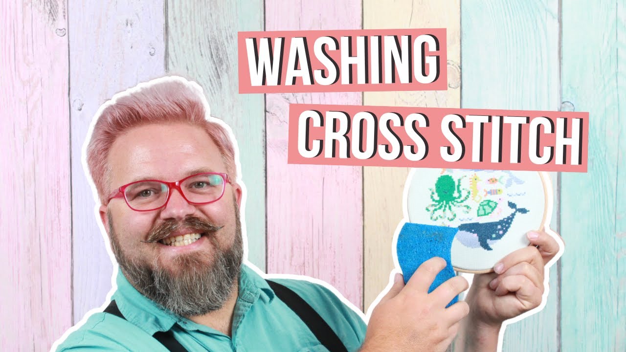 A Guide to Washing Cross Stitch Projects | Caterpillar Cross Stitch