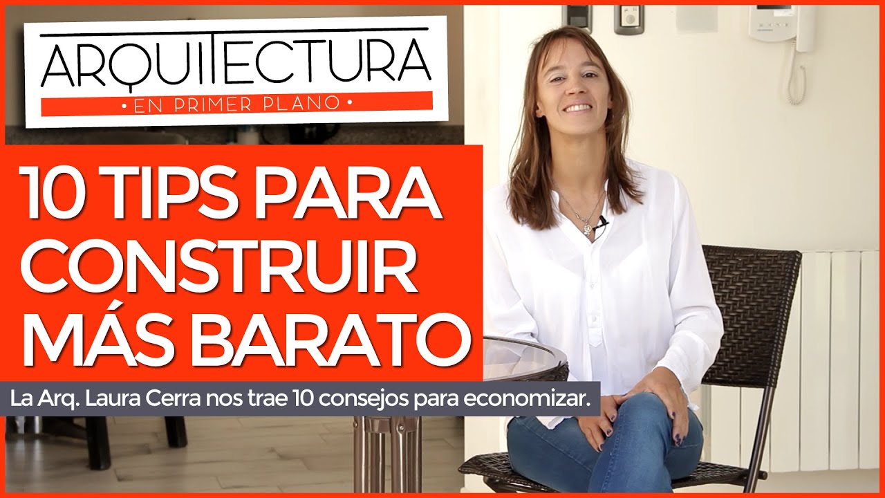 🔟💰 CONSTRUIR más BARATO: Los 10 MEJORES TIPS 💰 🔟 CONSEJOS para AHORRAR en OBRA con el diseño CERRA