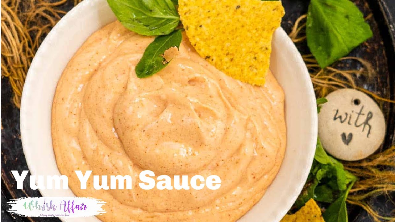 Yum Yum Sauce Recipe (Japanese Hibachi Steakhouse Sauce)