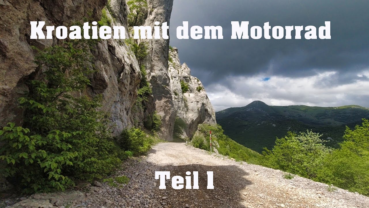 Meine erste Motorradtour nach Kroatien Teil1
