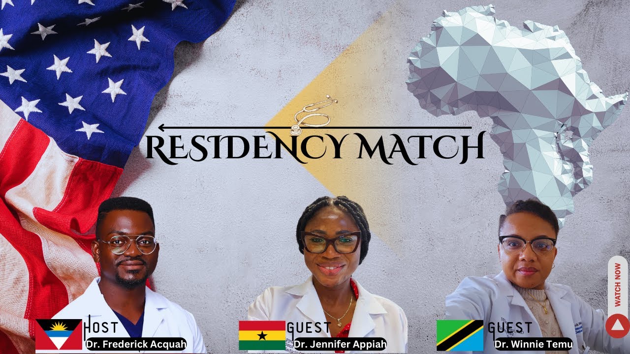 Securing a Residency Spot in USA as an African Medical Graduate |Your Questions Answered |Dr. Acquah
