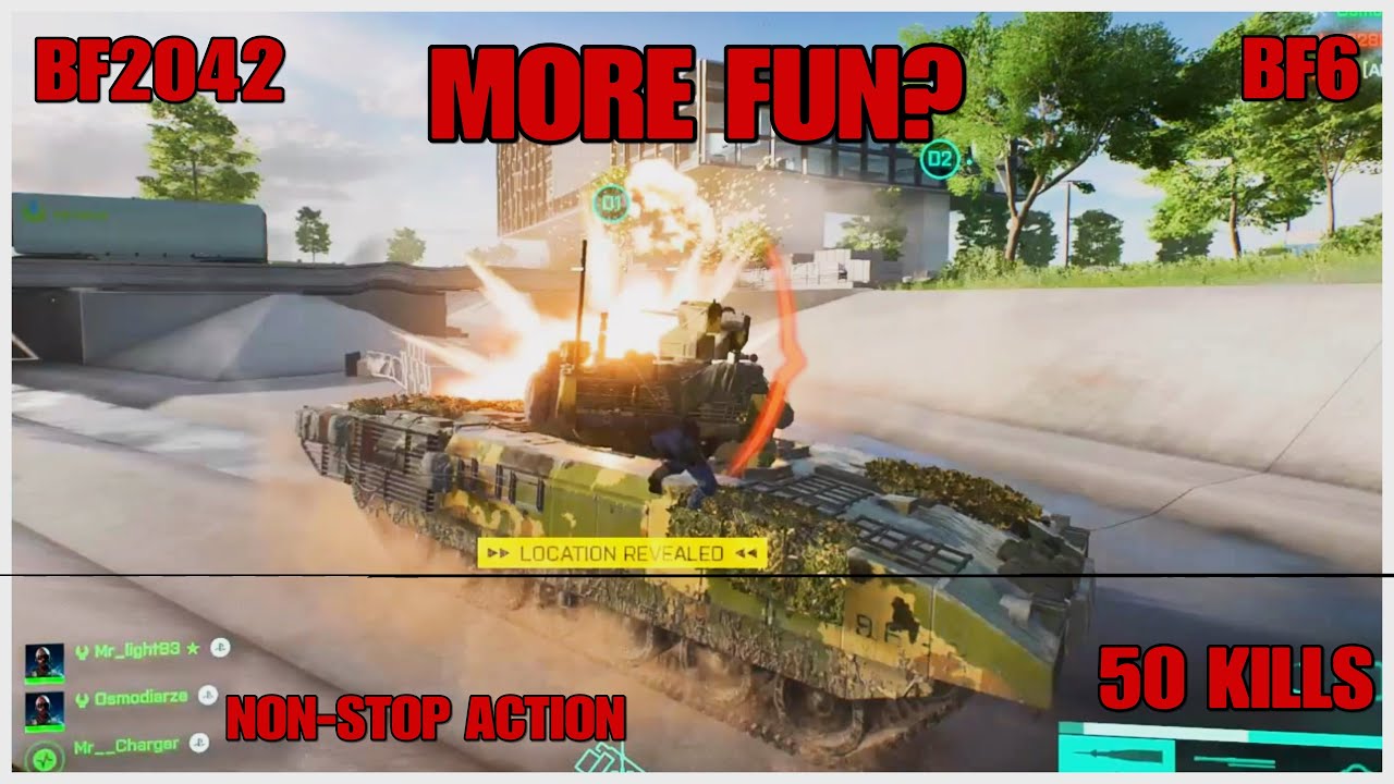 Are BF2042 Tanks More Fun Than Battlefield 6?!