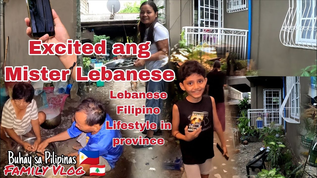LEBANESE FILIPINO EXCITED ANG MISTER KO SA PINAPAAYOS NA BAHAY NAMANGHA SIYA SA NGAYON...