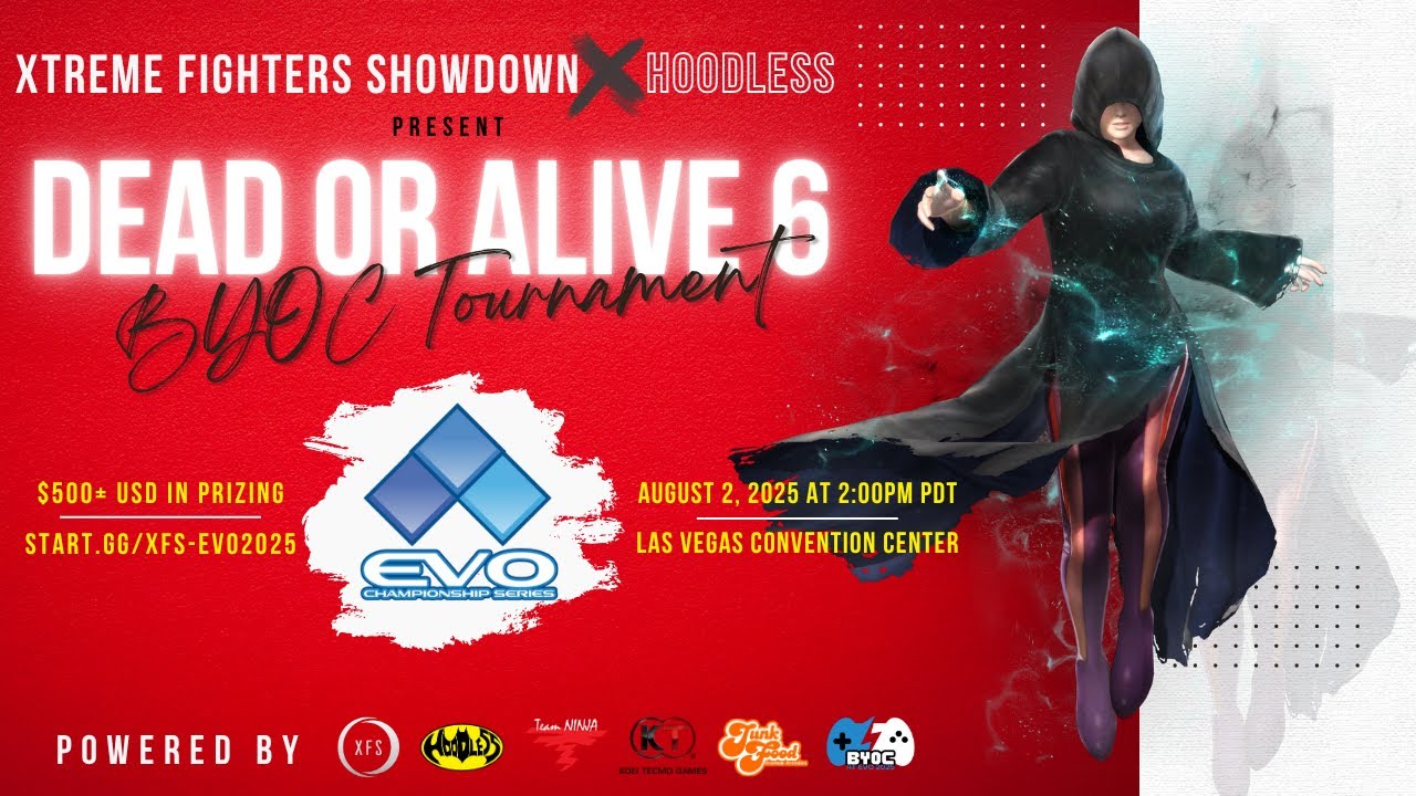 Dead or Alive 6 BYOC at Evo Vegas 2025 | Post Tournament Stream