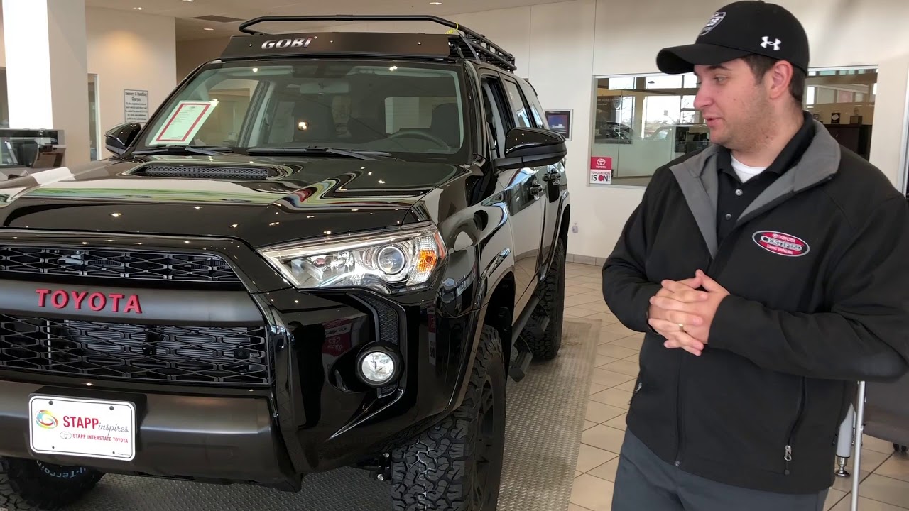Stapp I25 Custom 2017 4Runner with Gobi Rack