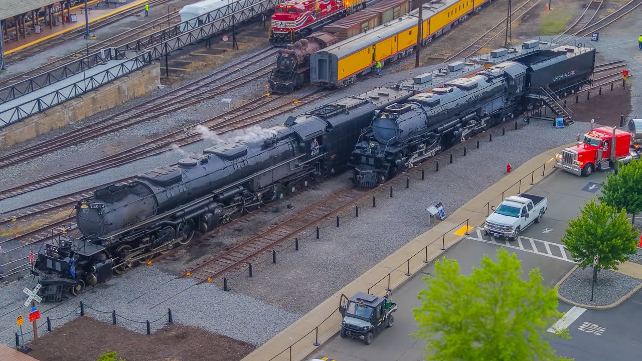 Union Pacific Big Boys 4014 & 4012 Reunite!