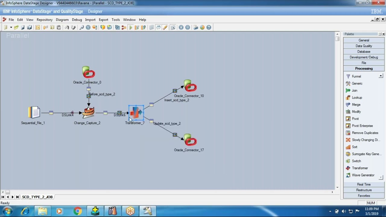 STD Type 2 DATASTAGE in English | By Rajesh Chepuri Video  Class 40 in KPH Trainings