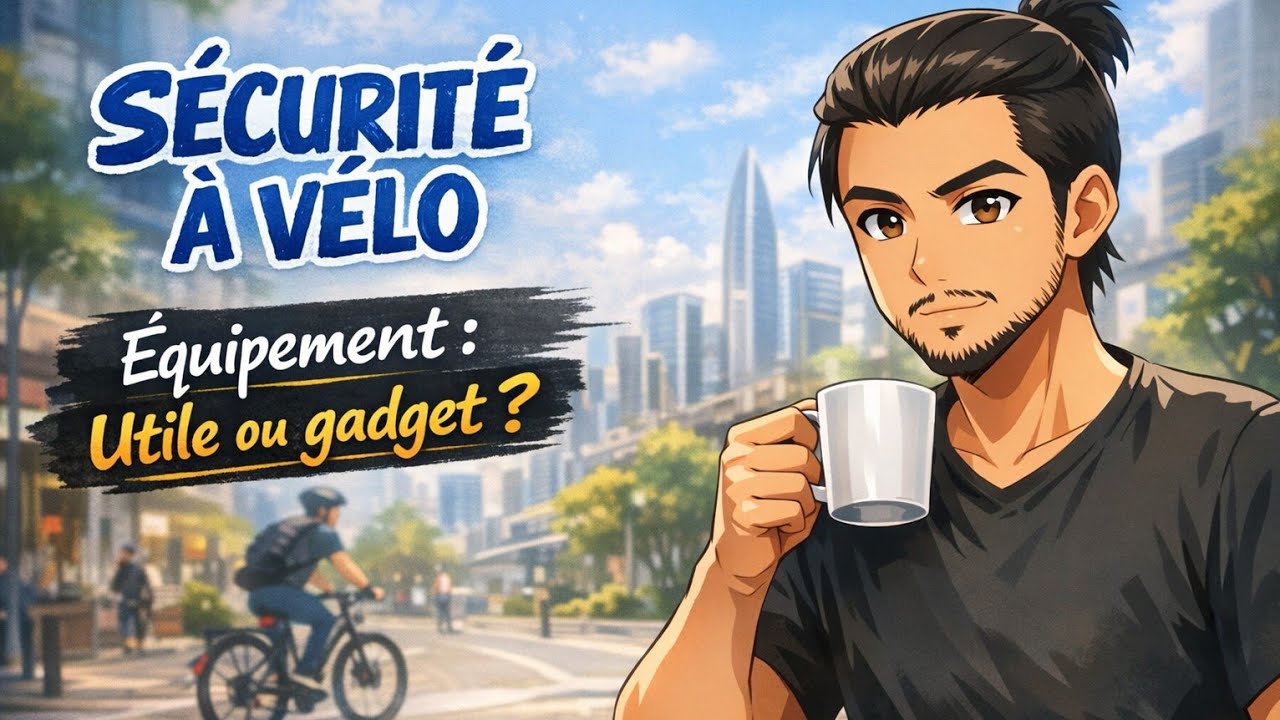 LA SÉCURITÉ À VÉLO : L’ÉQUIPEMENT, C’EST UTILE ? (série de vidéo)