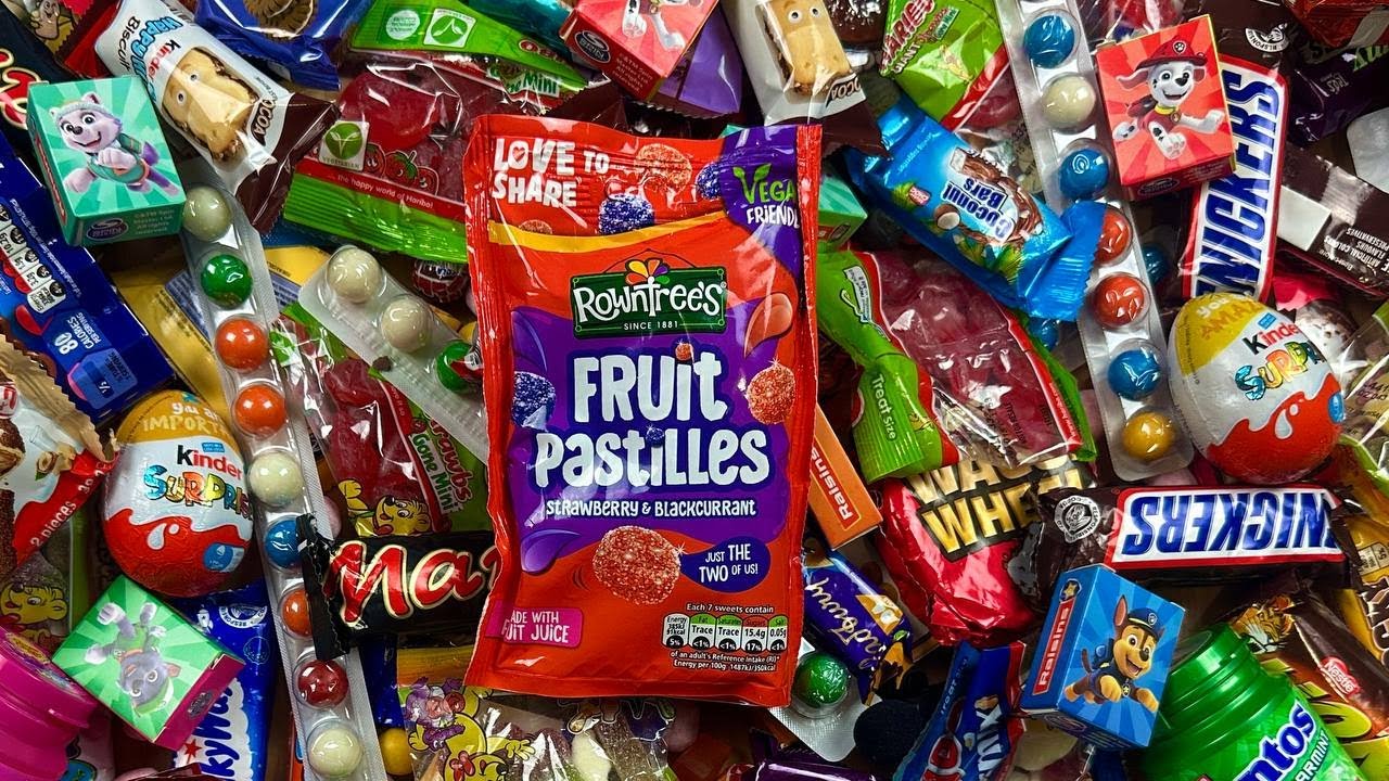 Unwrapping the Mystery! 🍬 Fruit Pastilles & a Mountain of Candy ASMR 😍