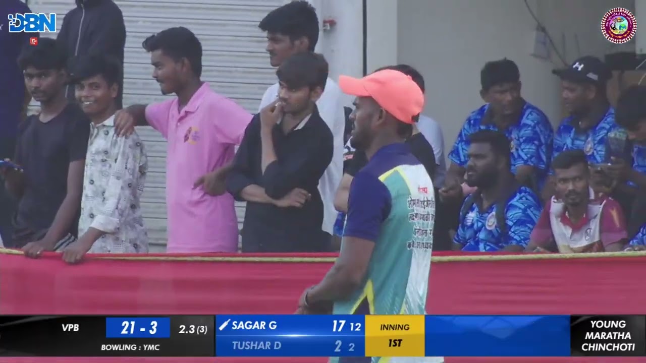 DAY 8 || SEMIFINAL 2 || VAGHOBA PRASANN BAVKHAL  VS YOUNG MARATHA CHINCHOTI || KBM 2026 || DBN LIVE