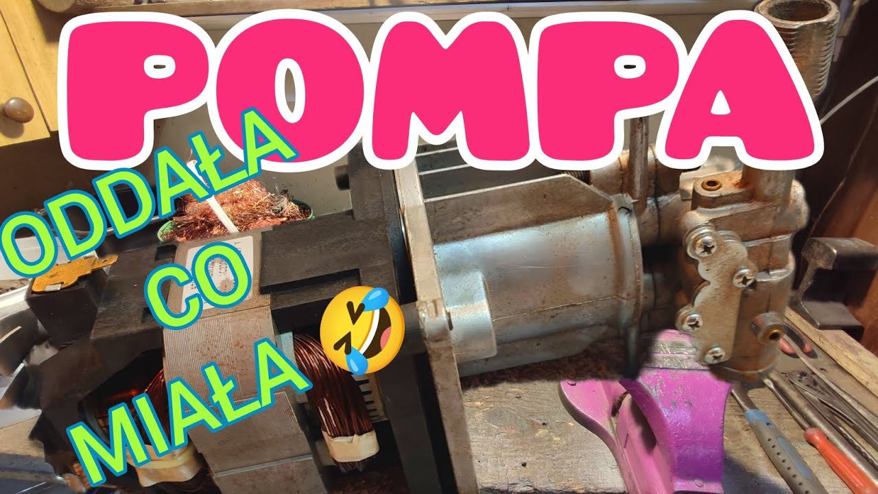 Pompa z myjki ciśnieniowej jak rozebrać co jest w środku ?