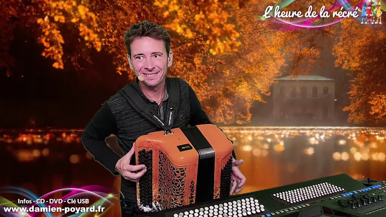 L'heure de la récré #357   - Damien POYARD - Accordéoniste - Chanteur.