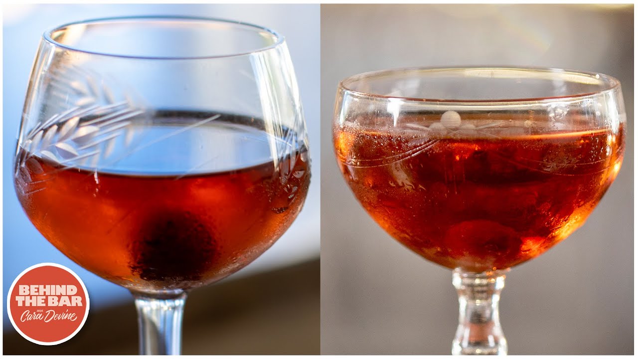 2 Amazing Scotch Whisky Manhattan variations!