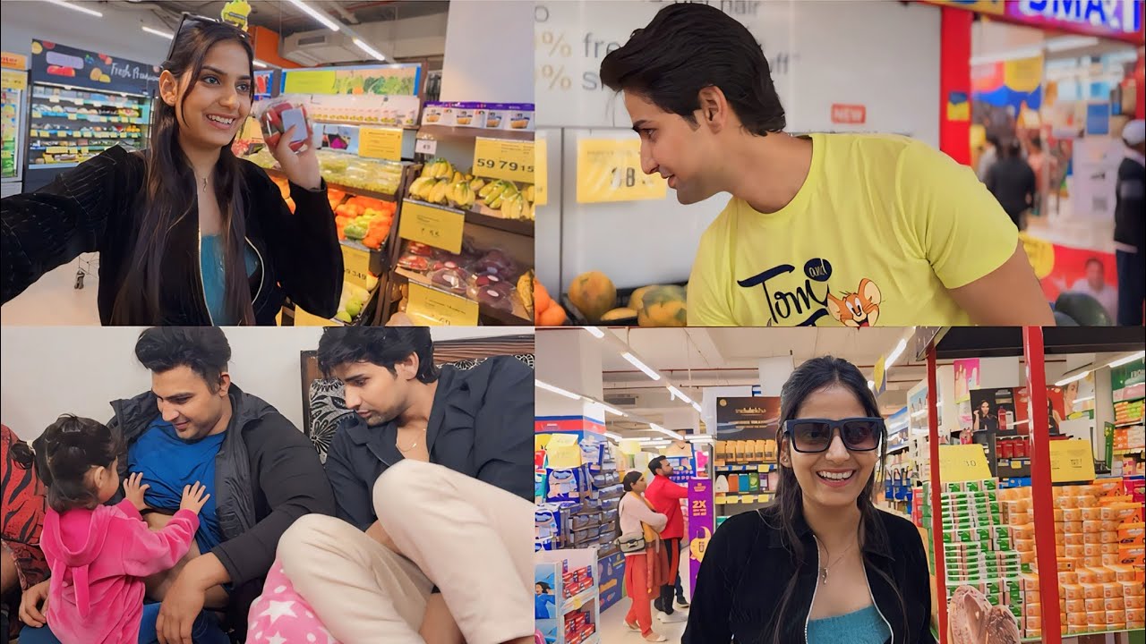 Bechari ke sath bohot galat huwa💔Jhut bolke grocery shopping😂