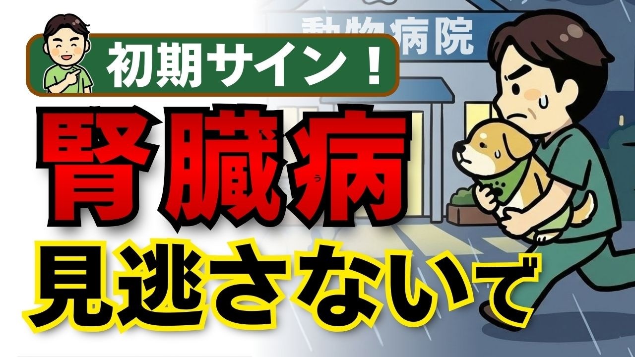 【獣医師監修】その習慣が腎臓を壊す!? ～知らずに寿命を縮めるNG行動と初期サイン～｜前編