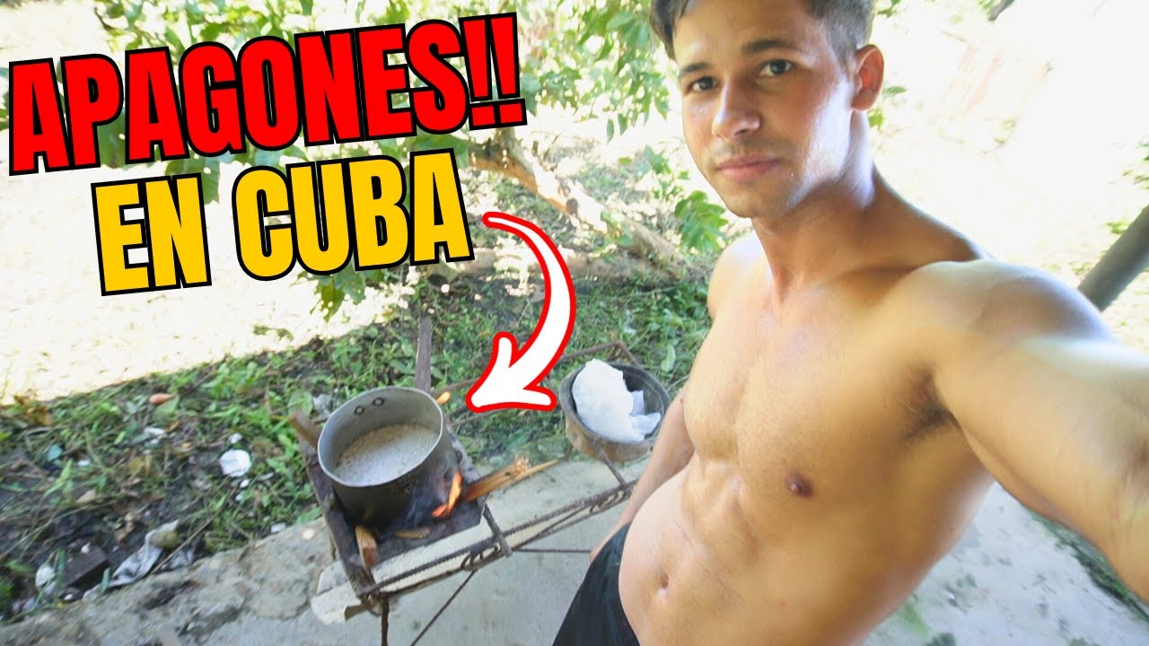 🤬COCINANDO CON LEÑA🪵NO cesan los APAGONES en Cuba 🇨🇺 16 horas sin corriente🕯️La vida en el campo🌱