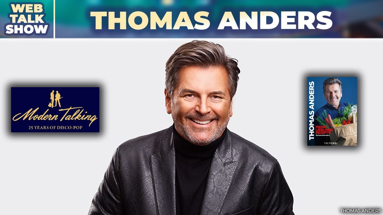 Modern Talking & neues Kochbuch - Thomas Anders Interview (2023)