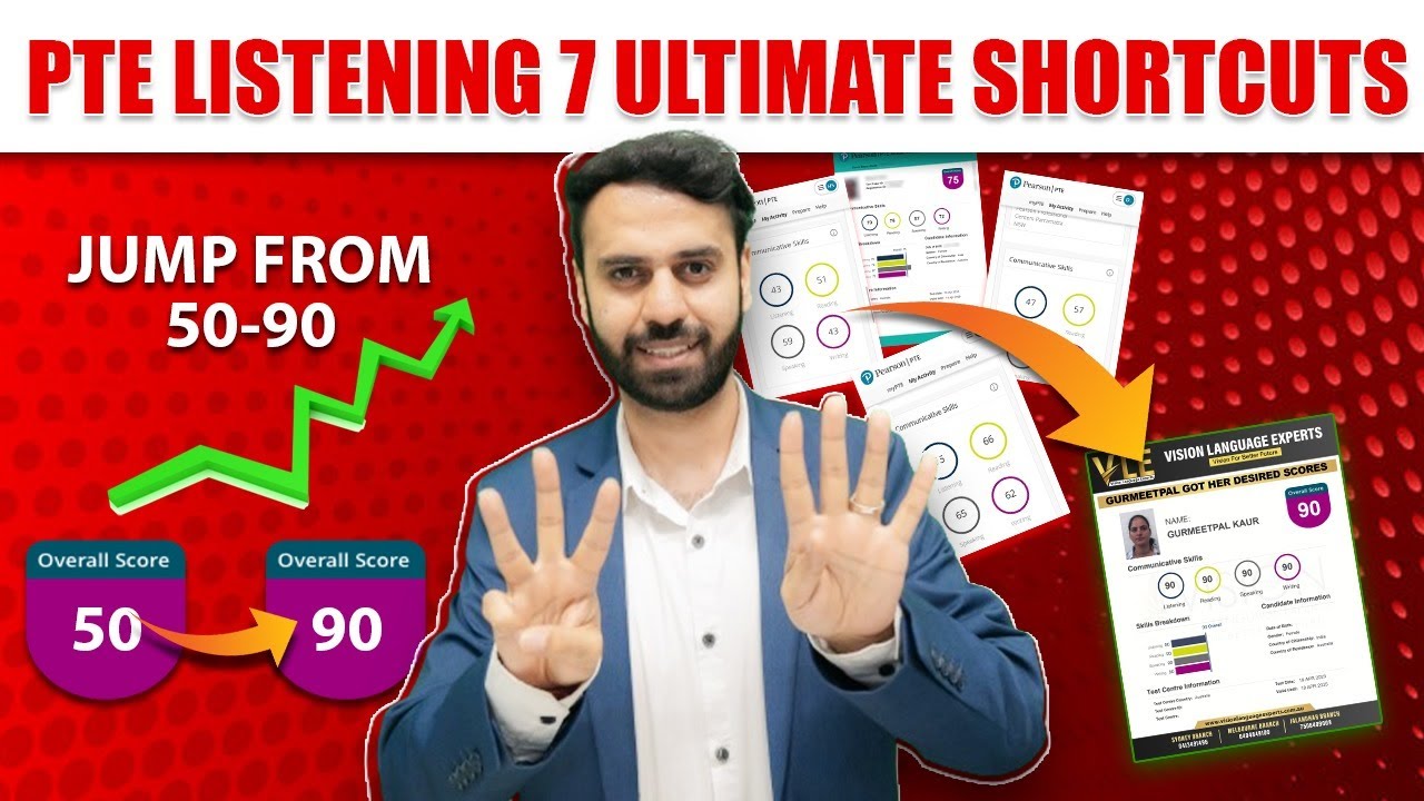 (2024) 7 NEW Shortcuts for PTE Listening to get 90 scores | Templates, Tips & Updated Strategies