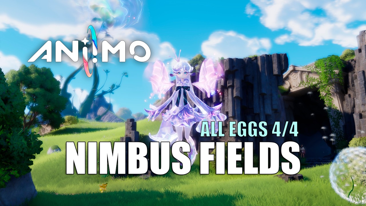 Nimbus Fields | All Eggs Location 4/4 | Aniimo