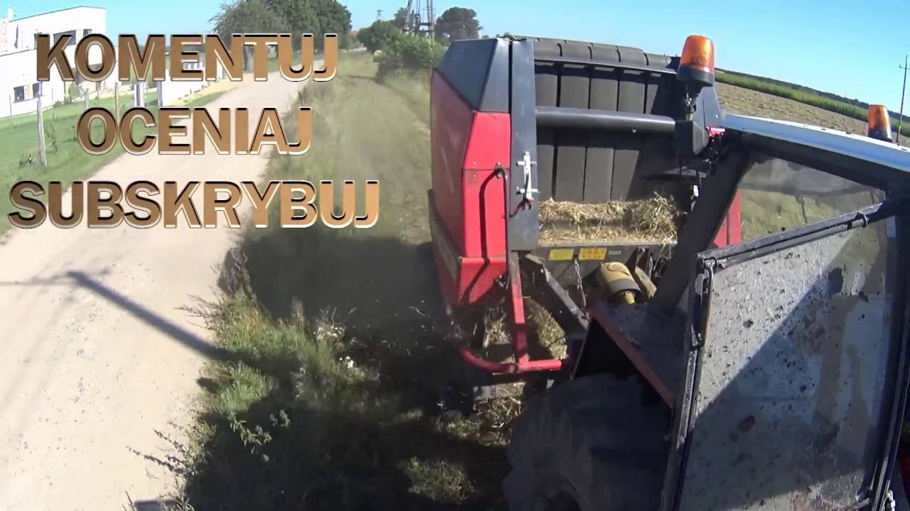 GoPro podsumowanien żniw wakacji  2016 prasowanie i koszenie vicon rv 160 bizon z043 ursus 1224 wlkp