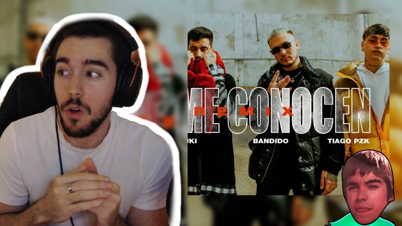 REACCIÓN A | BANDIDO, DUKI, REI, TIAGO PZK - NO ME CONOCEN (REMIX) (OFFICIAL VIDEO)