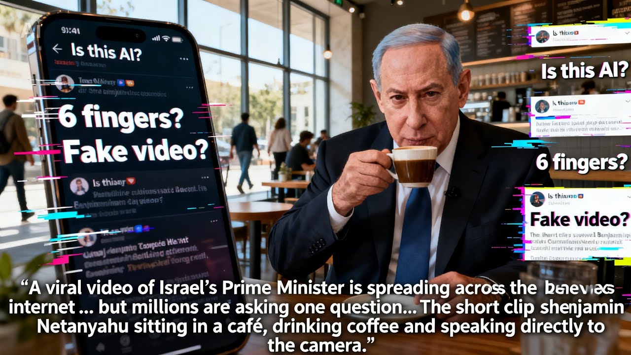 Netanyahu Coffee Shop Video Goes Viral &ndash; Is It AI Generated?