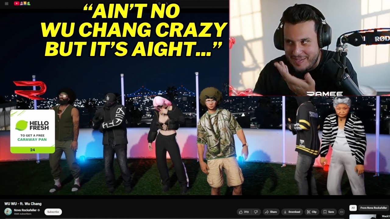 Ramee Reacts to Wu Chang Records New Cypher 