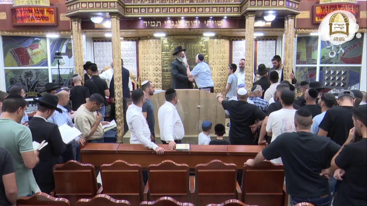 שידור חי מאשדוד: הרב ישראל אברג'ל שליט