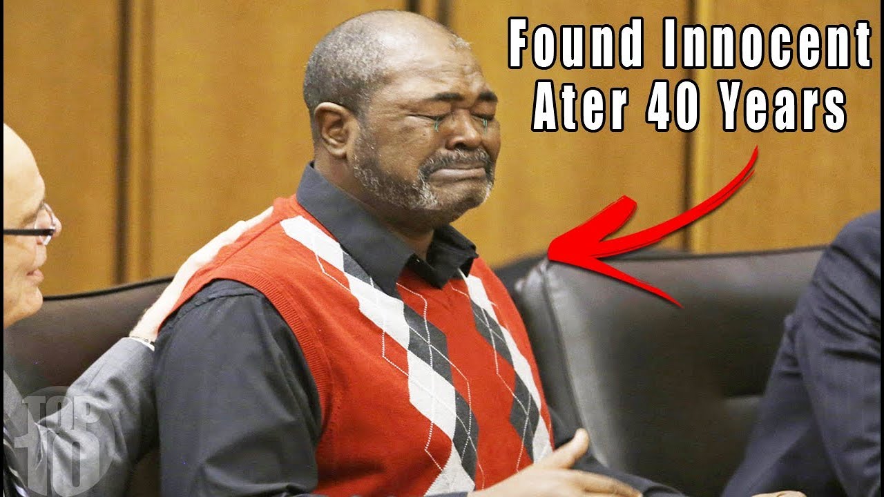 Top 10 People Found NOT Guilty After Serving Life Sentences!