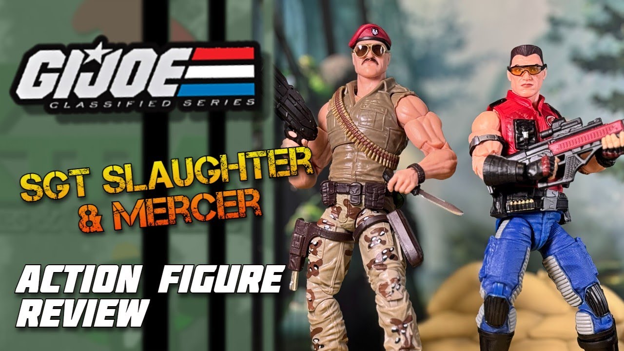 Slaughter & Mercer | GI Joe Classified Review | Putty with Backbone?