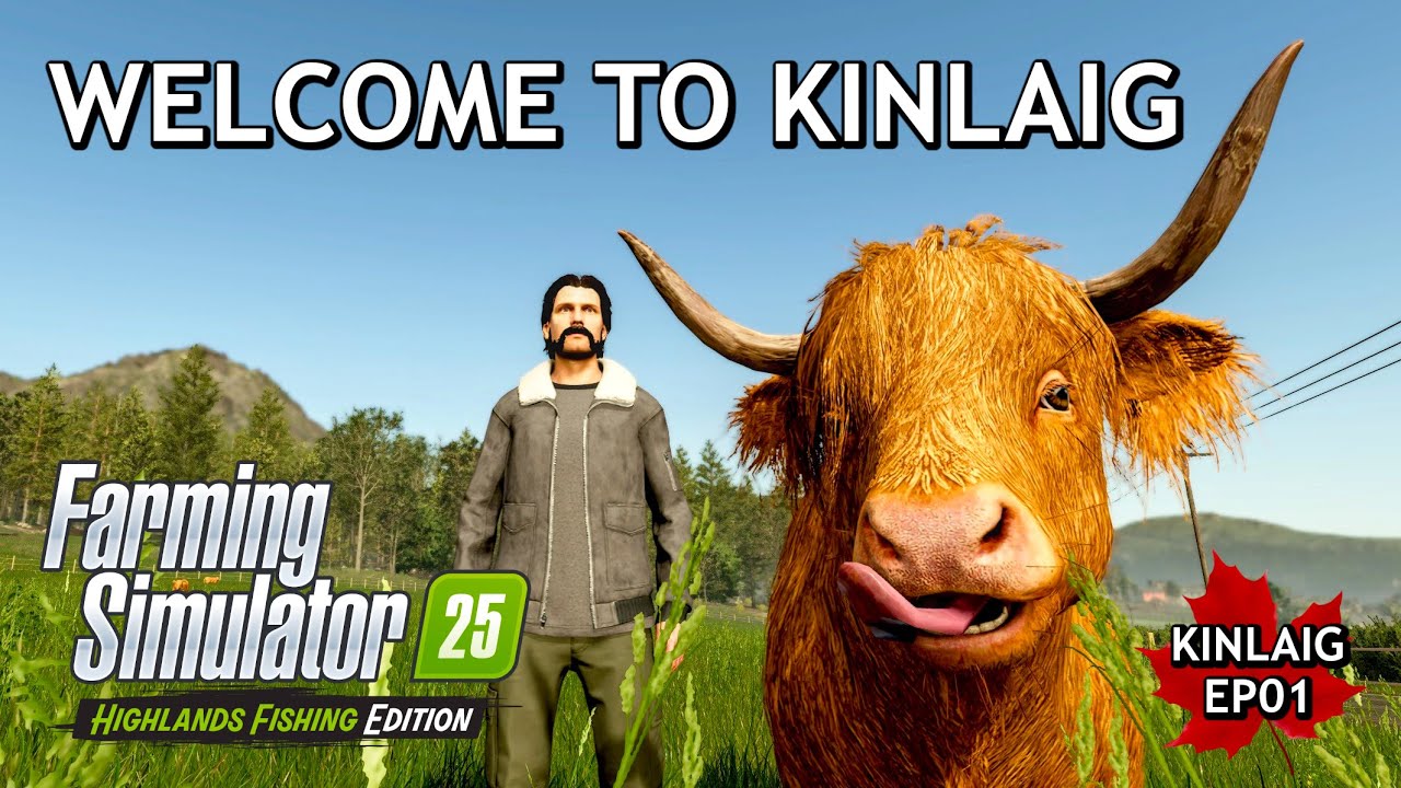 Фермерство и рыболовство в Шотландии — Kinlaig EP01 — FS25 Highlands Fishing