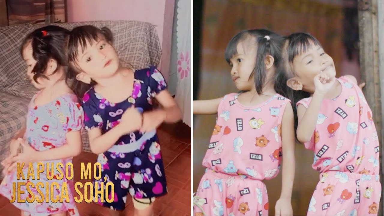 Conjoined twins, game na game na sumasayaw sa TikTok! | Kapuso Mo, Jessica Soho