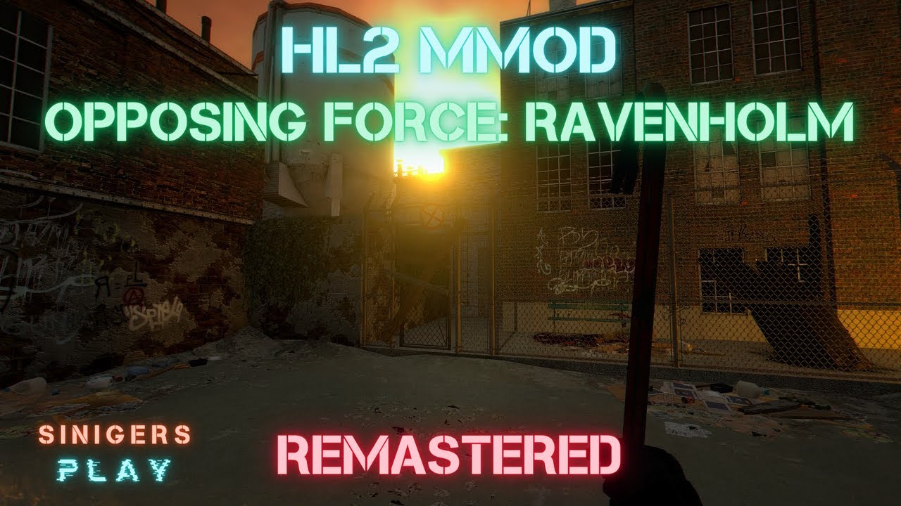 Прохождение Half-Life 2: MMod - Opposing Force: Ravenholm HD Remastered