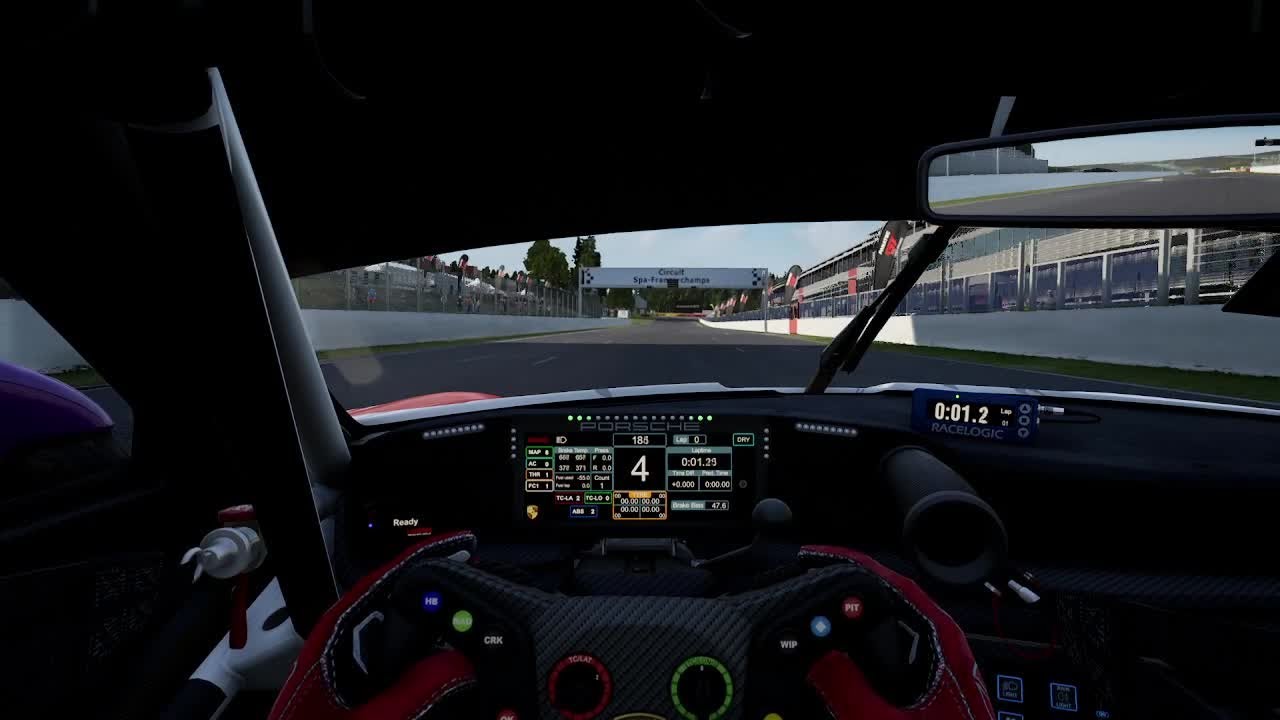 ACC Spa-Francorchamps Porsche 911 (992) GT3 R (Dry) Track Guide (Hotlap + Telemetry)
