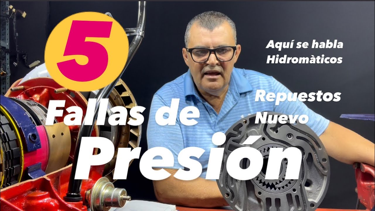 5 Fallas de Presión Transmisión Automática 👍✅