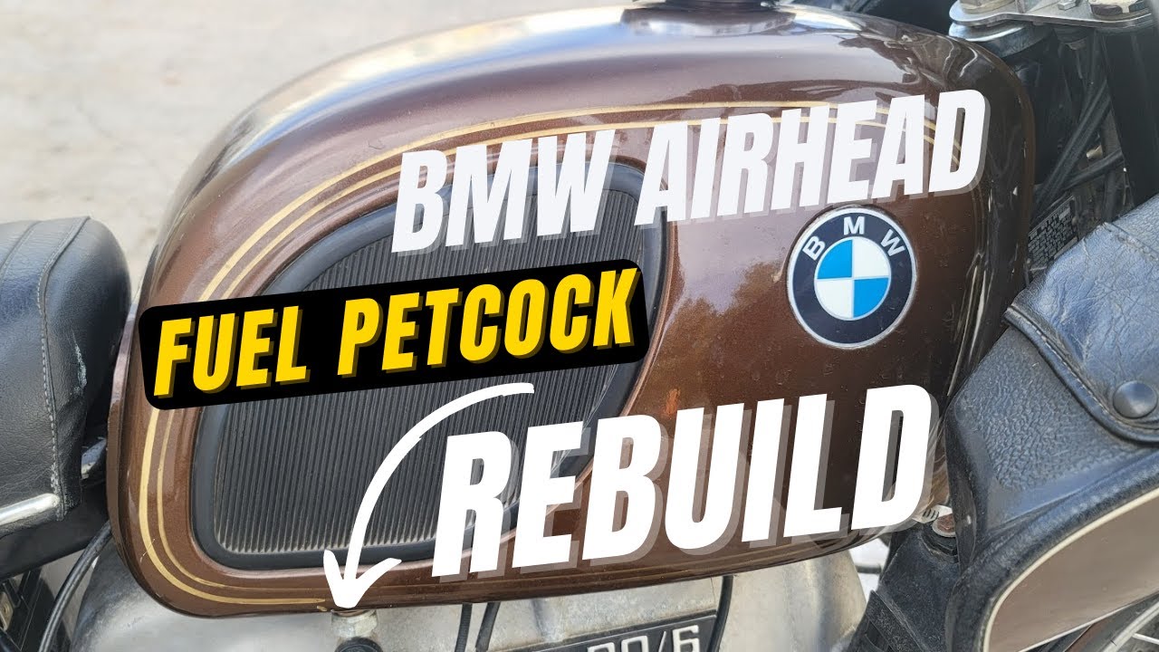 BMW Airhead R90 /6 How to Rebuild Fuel Gas Tank Petcock Valves