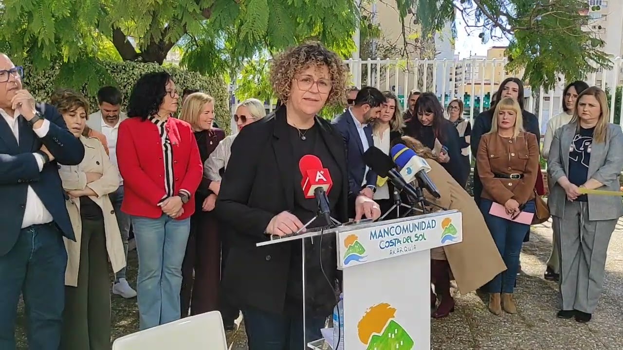Acto de la Mancomunidad Axarquía para conmemorar el 8M, Día Internacional de la Mujer