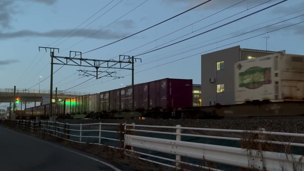 2082レ（南松本発東京タ行）篠ノ井線北広丘ストレート通過