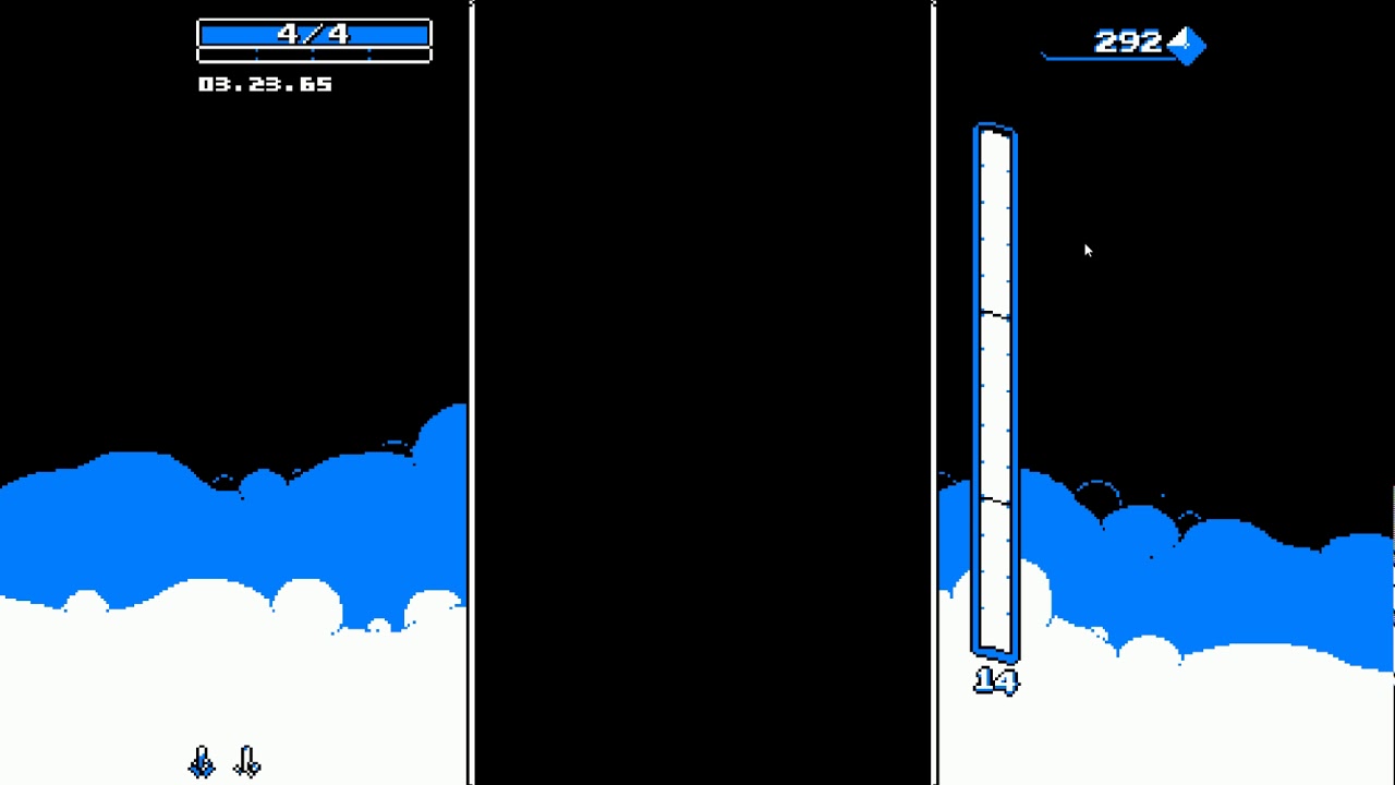 Downwell Gameplay Steam 2019